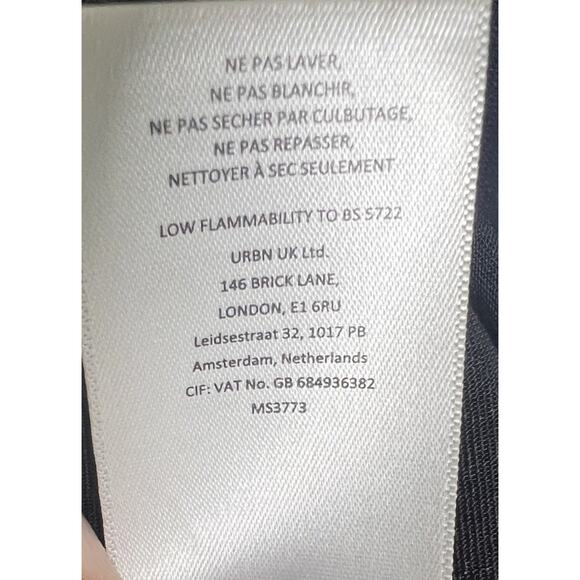 Anthropologie x Mare Knit Slip Twofer Black Midi Dress - Picture 11 of 13